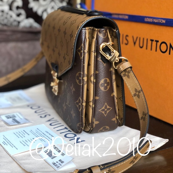 SOLD! Louis Vuitton Reverse Pochette Metis RARE π - Picture 2 of 8